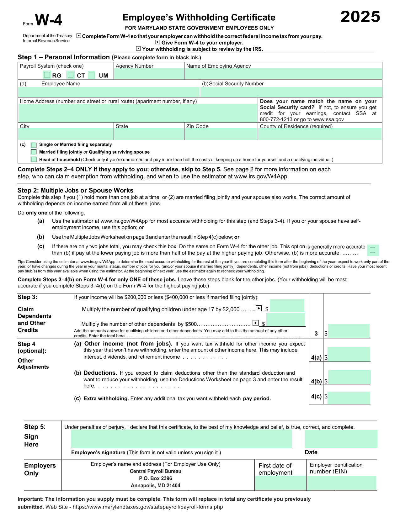 Maryland W4 screenshot