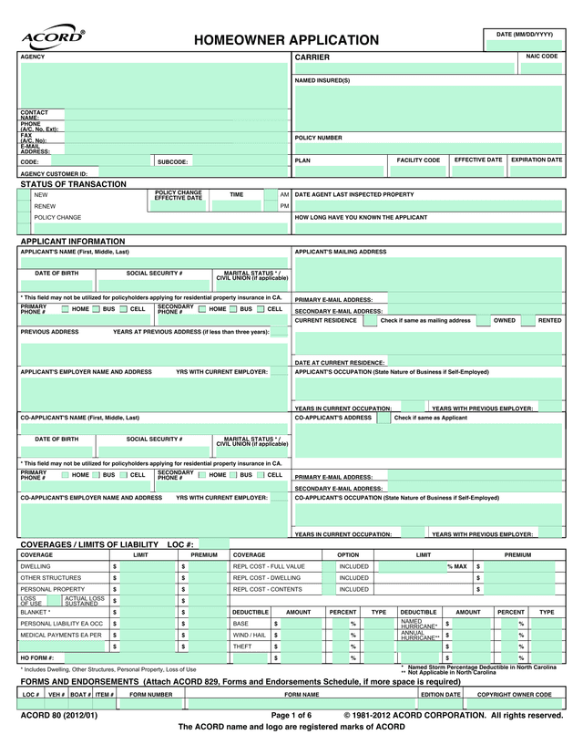 Acord 80 screenshot