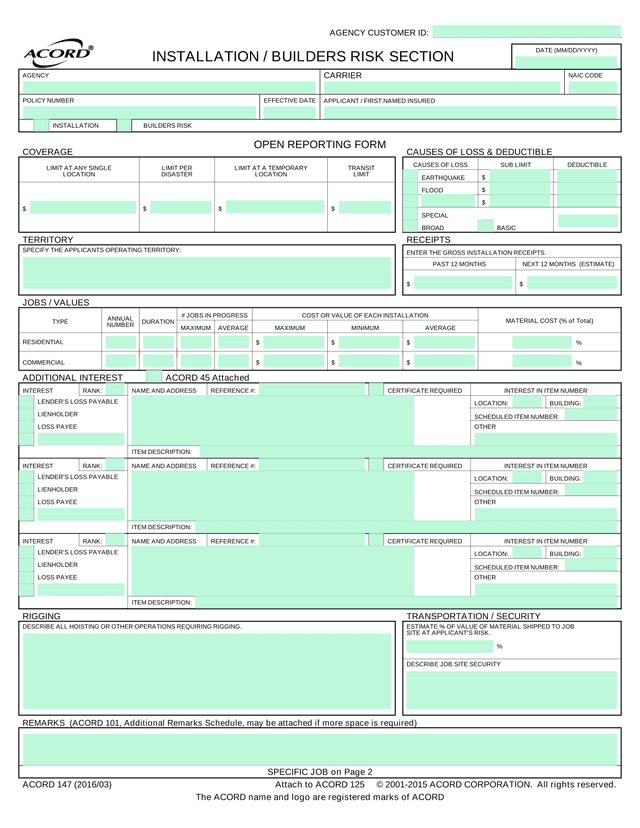 Acord 147 screenshot